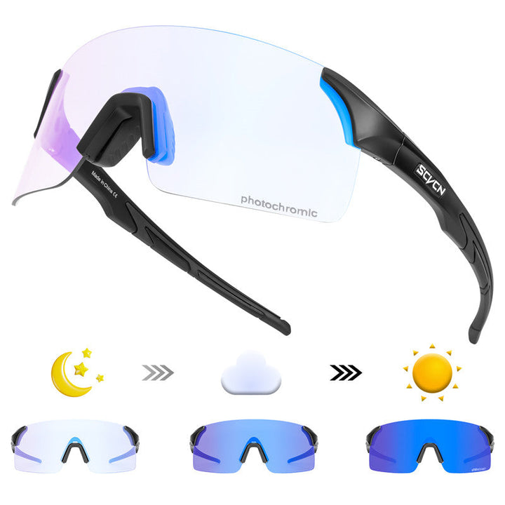 REVO Scvcn X142 Rimless Photochromic Sunglasses