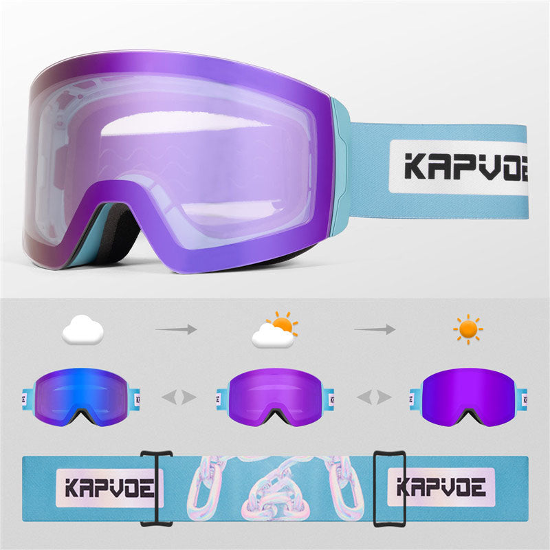 REVO K0718 Photochromic Ski Goggles