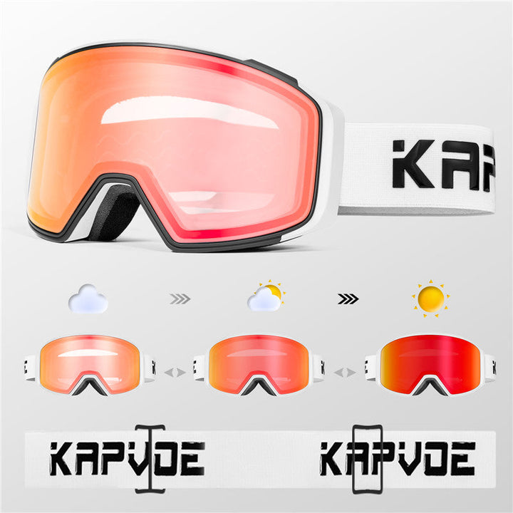 REVO K0716 Photochromic Ski Goggles