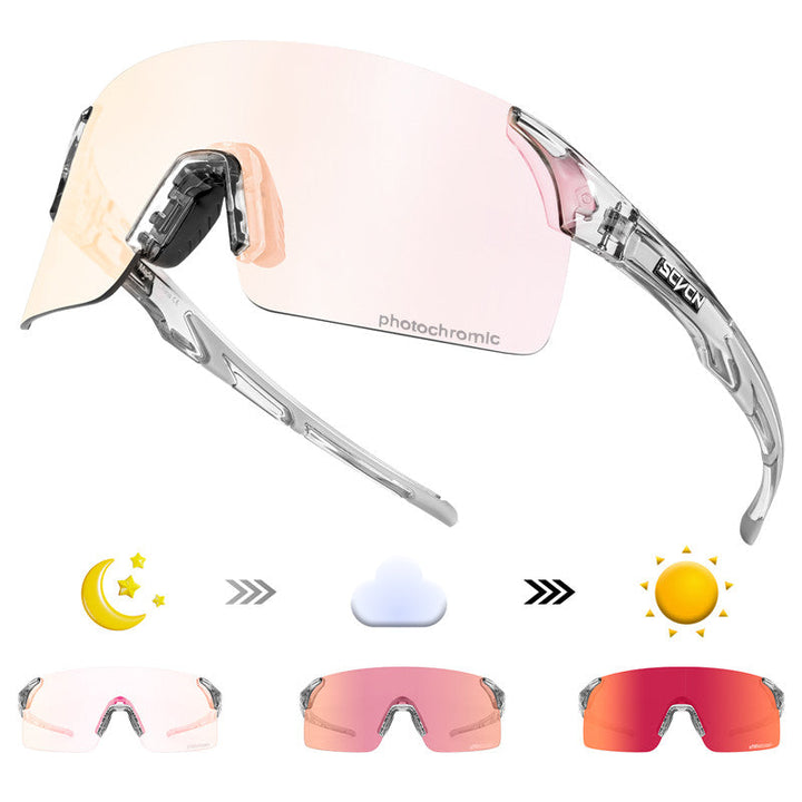 REVO Scvcn X142 Rimless Photochromic Sunglasses