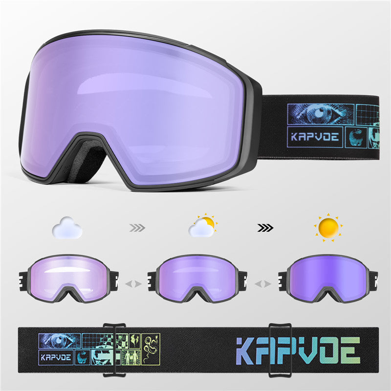 REVO K0716 Photochromic Ski Goggles