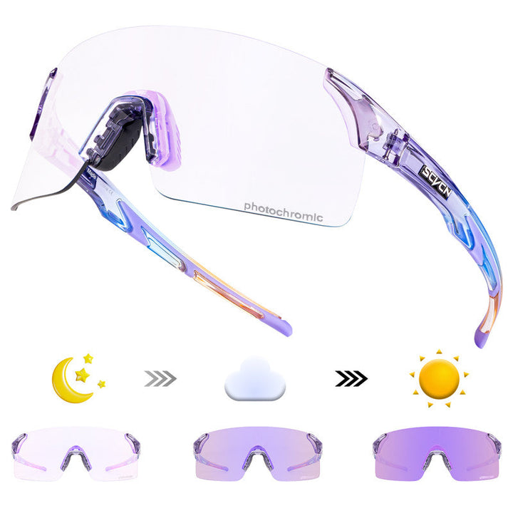 REVO Scvcn X142 Rimless Photochromic Sunglasses