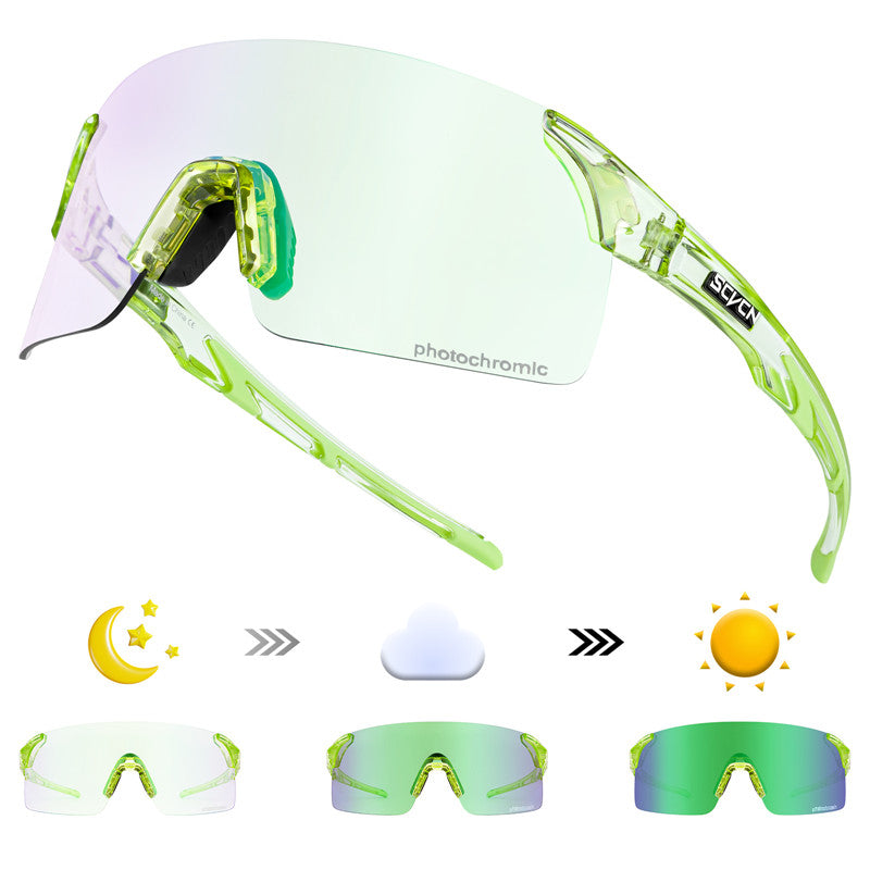 REVO Scvcn X142 Rimless Photochromic Sunglasses