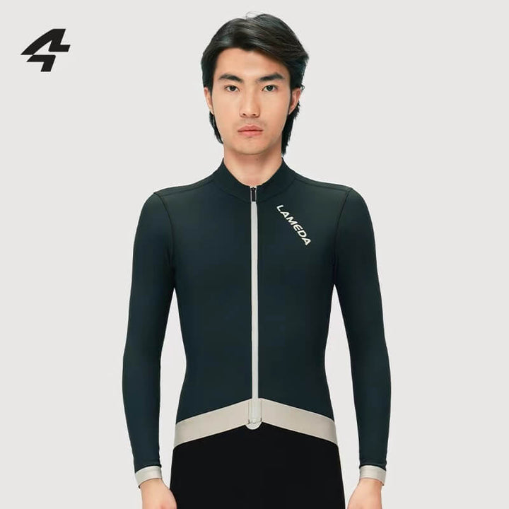 Men's Autumn And Winter Fleece Long Sleeve Warm Cyclings