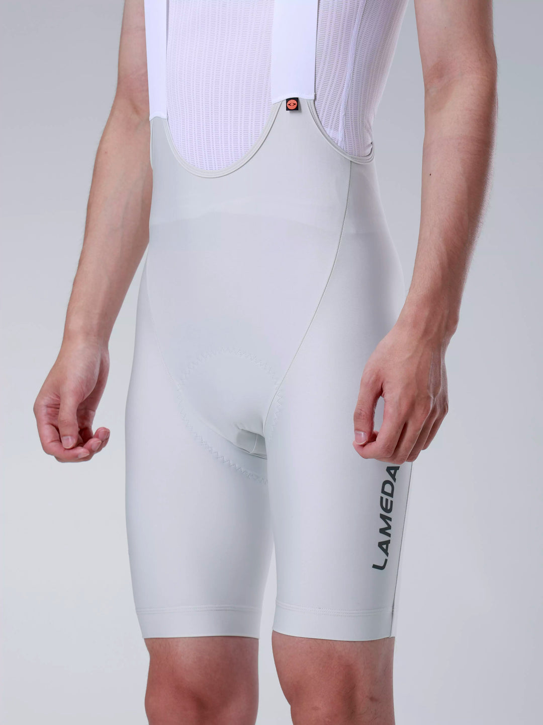 Lameda 20th Anniv. Special Men's Bib Shorts - White