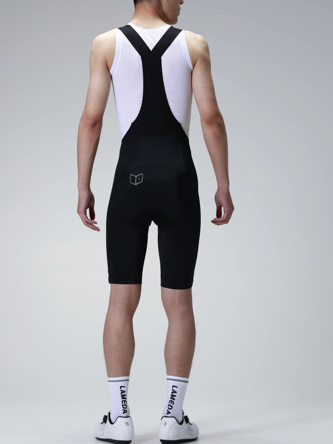 Lameda 20th Anniv. Special Men's Bib Shorts - Black