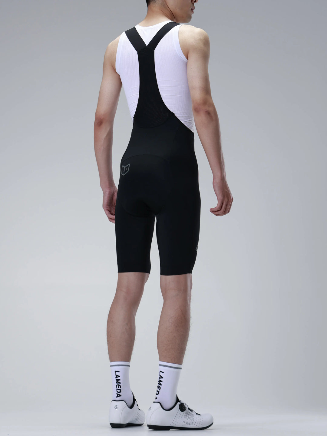 Lameda 20th Anniv. Special Men's Bib Shorts - Black