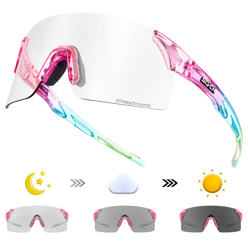 REVO Scvcn X142 Rimless Photochromic Sunglasses