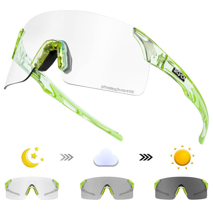 REVO Scvcn X142 Rimless Photochromic Sunglasses