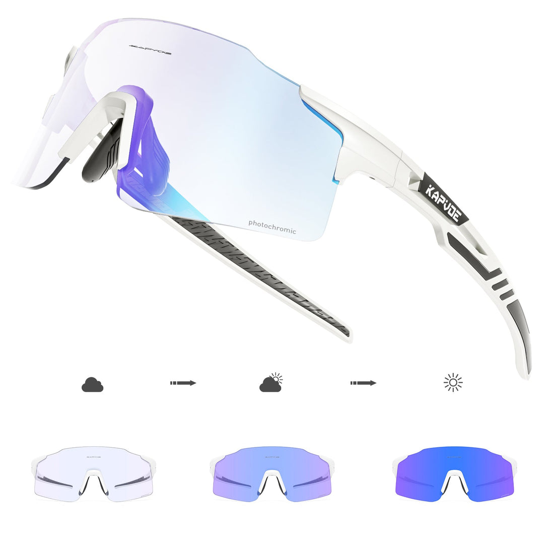 REVO Kapvoe X27 Rimless Photochromic Sunglasses