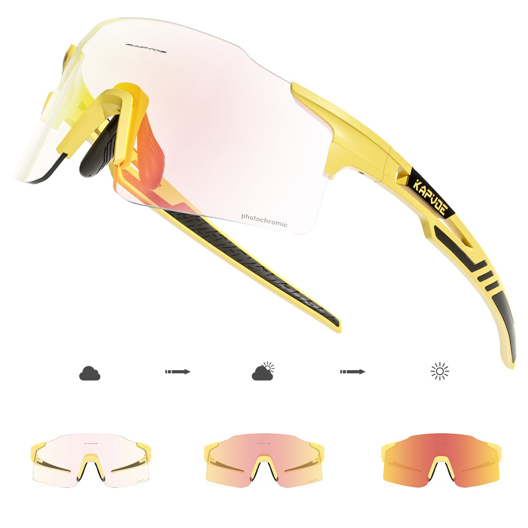 REVO Kapvoe X27 Rimless Photochromic Sunglasses