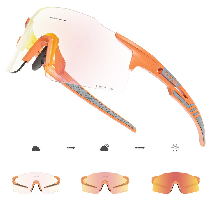 REVO Kapvoe X27 Rimless Photochromic Sunglasses