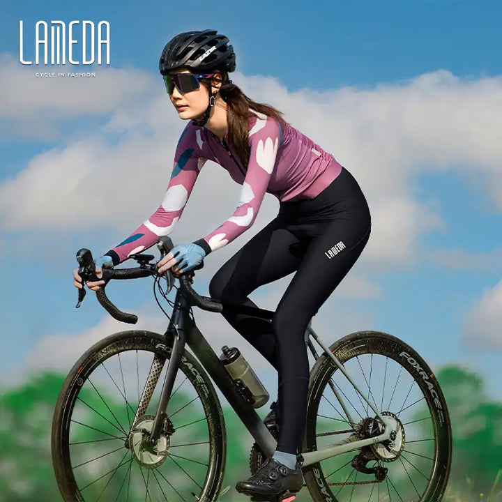 Cyclist Corner Vibrant Women Cycling Pants High Waist