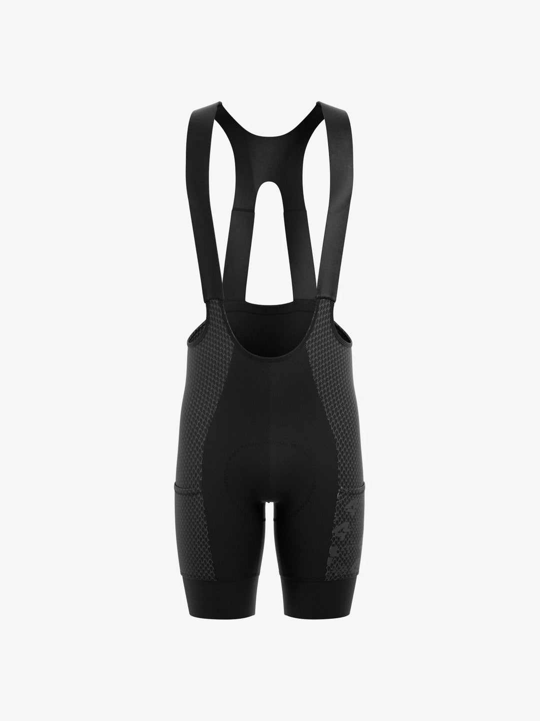 Azure Drift Men Cycling Bib Shorts - Black