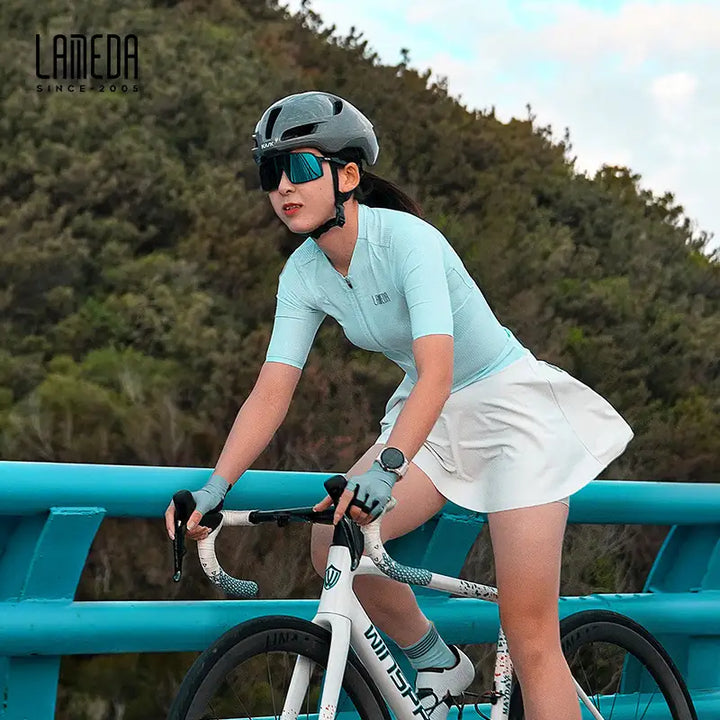 Cyclist Corner Cloud Women Cycling Skort Summer