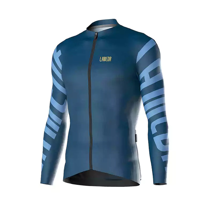 Cyclist Corner Dusk Men Long Sleeve Cycling Jersey