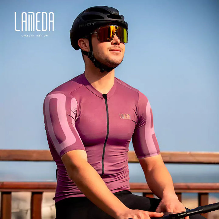 Cyclist Corner Dusk Men Cycling Jersey