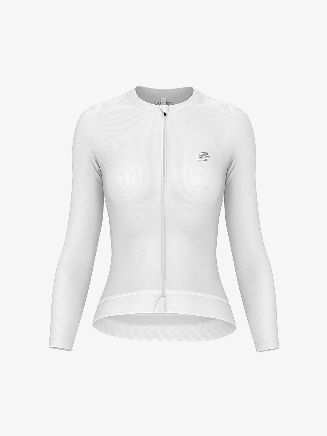 Ethereal Woman Cycling Jersey Long Sleeve - White