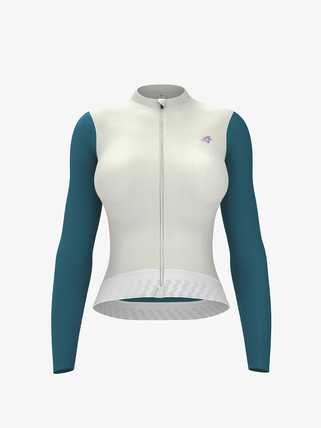 Ethereal Woman Cycling Jersey Long Sleeve - Cloud Blend