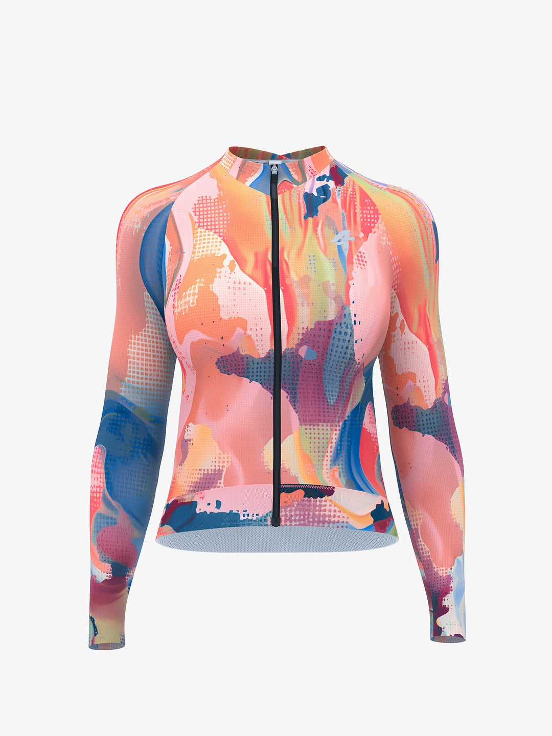 Hue Women Cycling Jersey Long Sleeve - Smoky Pink