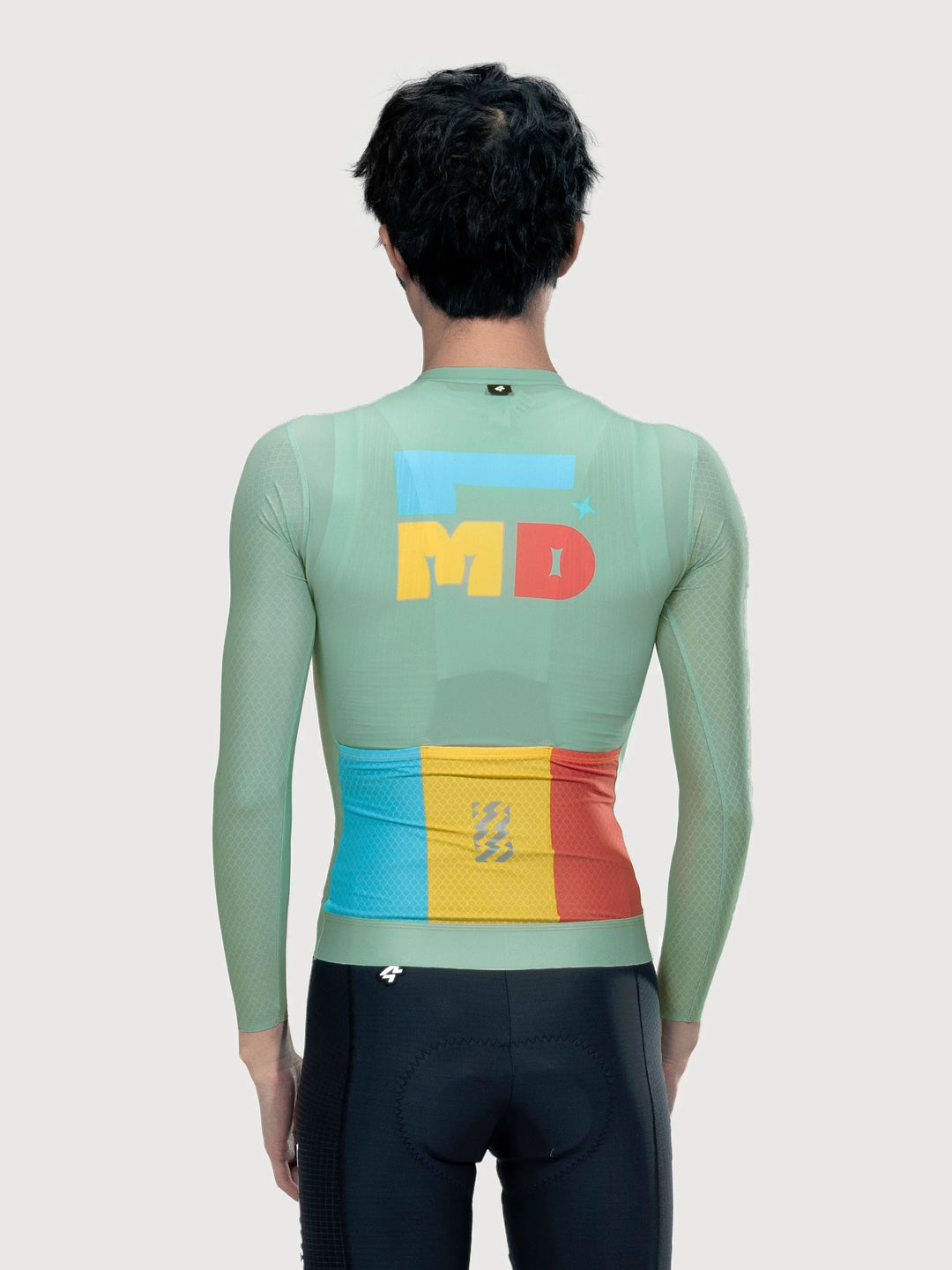 Sparkle Men's Cycling Jersey Long Sleeve - Green