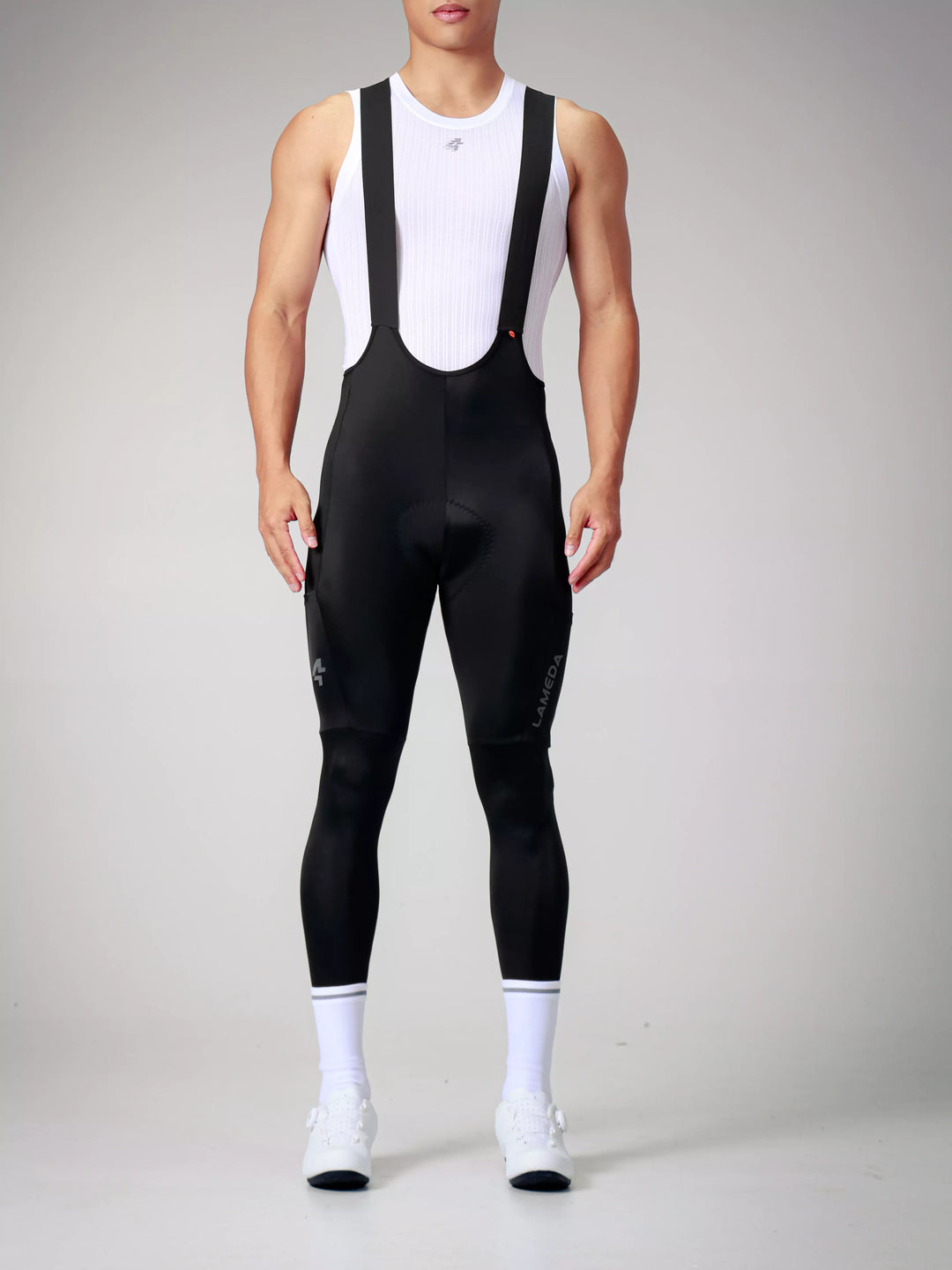 Lameda 20th Anniv. Special Men's Bib Tights - Black
