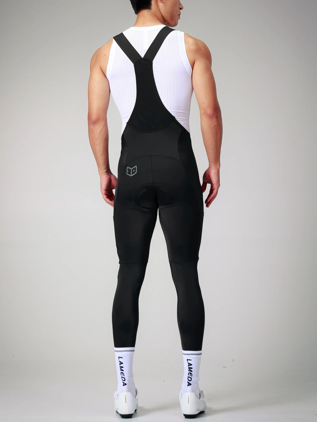 Lameda 20th Anniv. Special Men's Bib Tights - Black