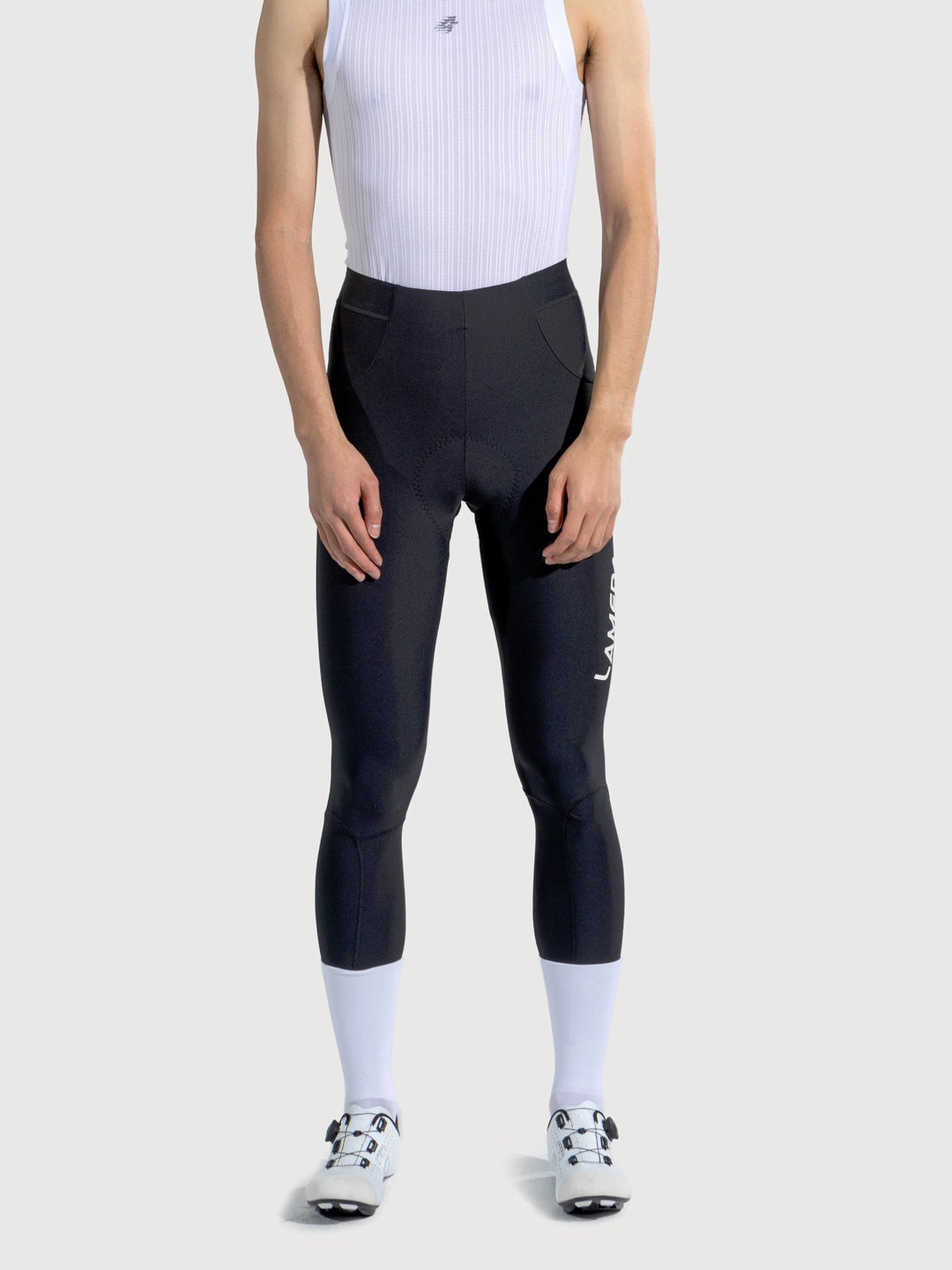 Chic Men Cycling Pants - Black