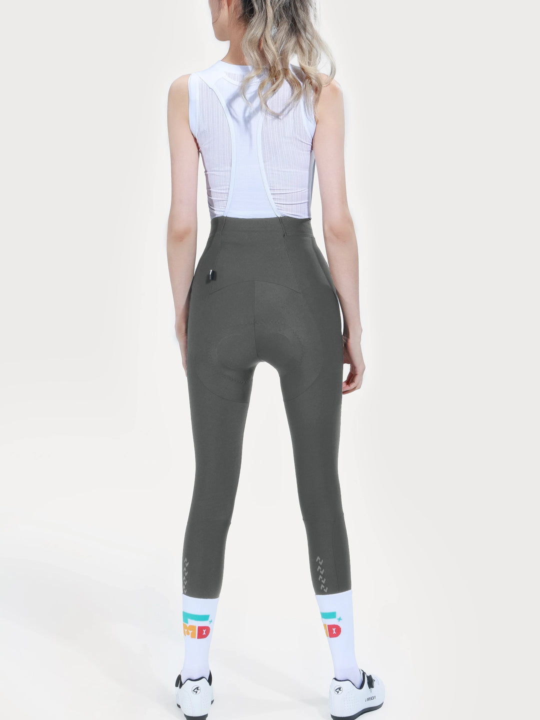 Dreamscape Women Cycling Bib Pants - Gray Green