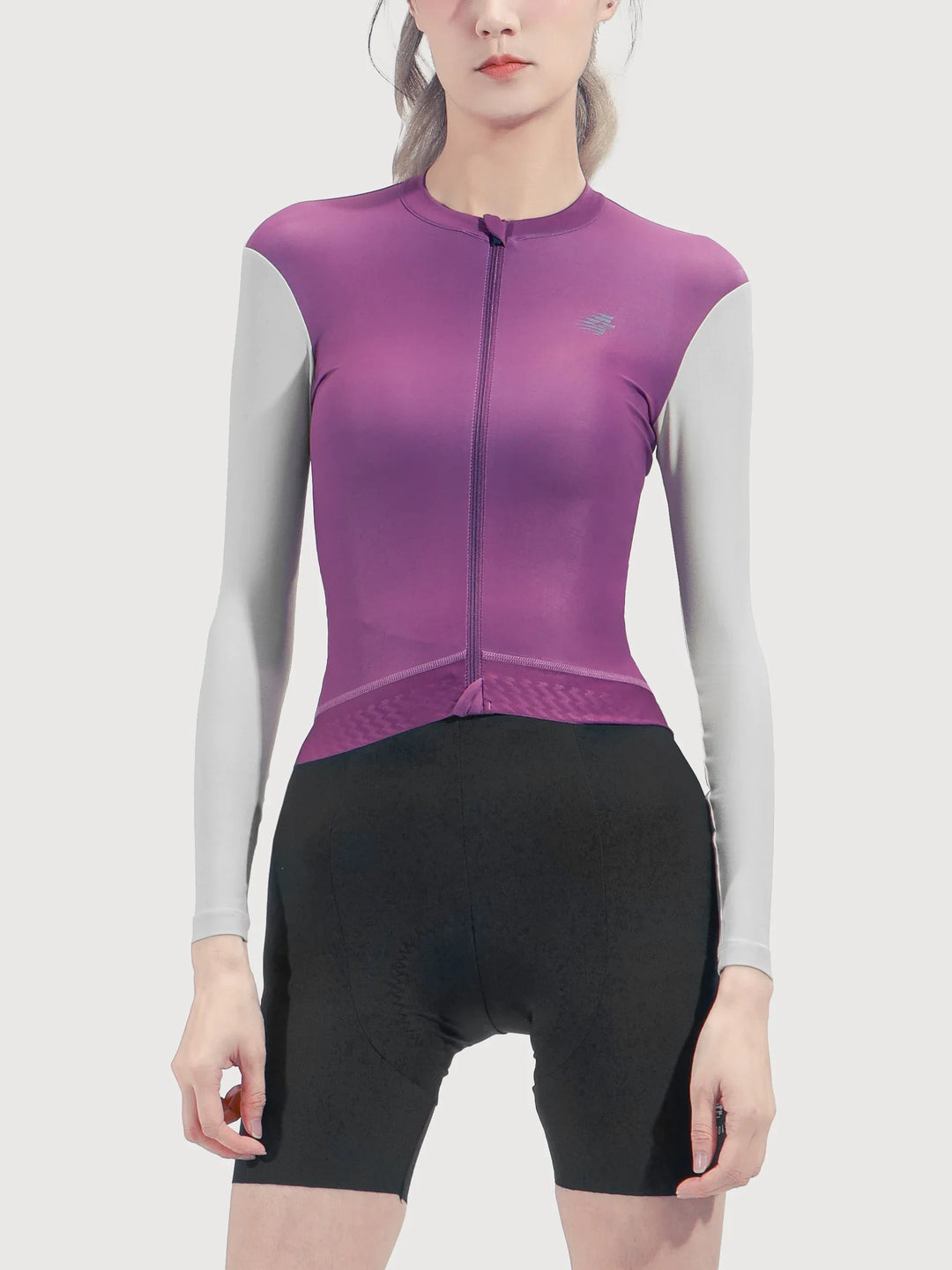 Ethereal Woman Cycling Jersey Long Sleeve - Lavender Blend