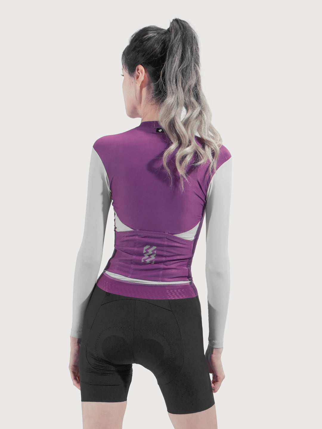 Ethereal Woman Cycling Jersey Long Sleeve - Lavender Blend
