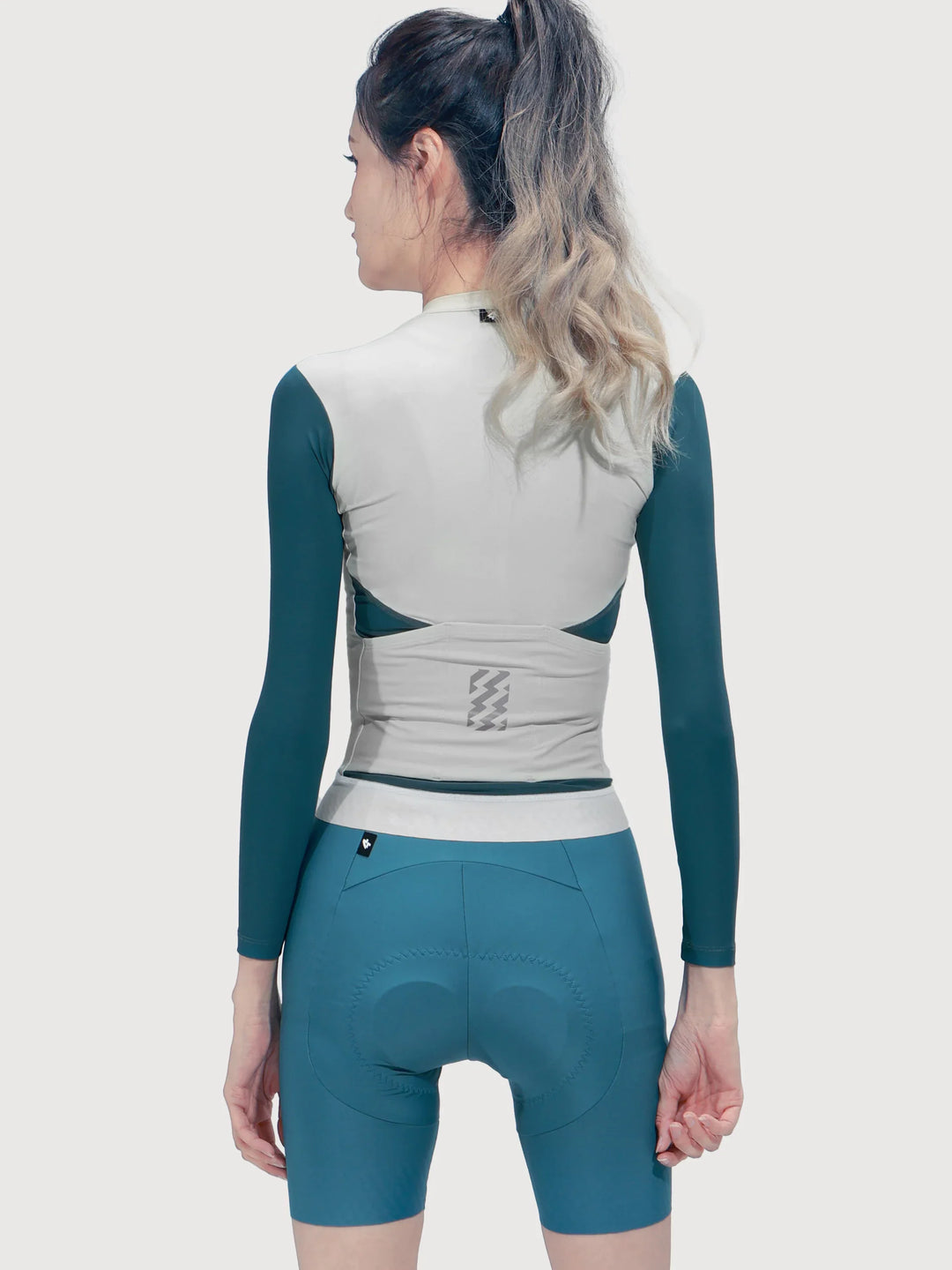 Ethereal Woman Cycling Jersey Long Sleeve - Cloud Blend
