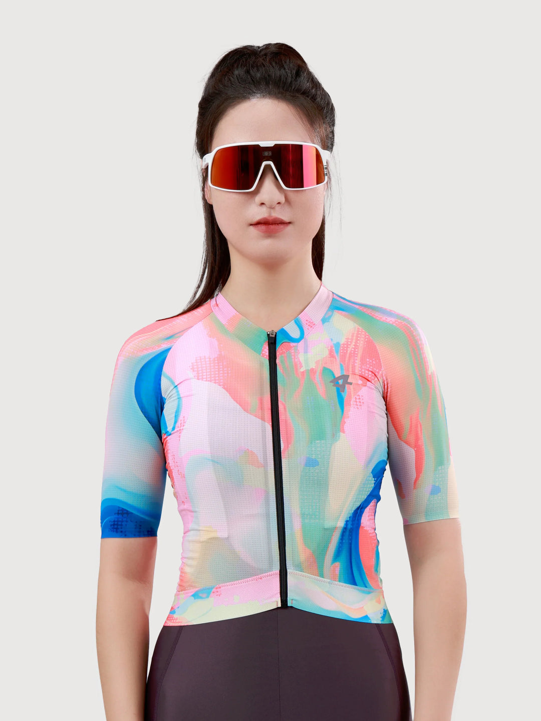 Hue Women Cycling Jersey - Smoky Blue