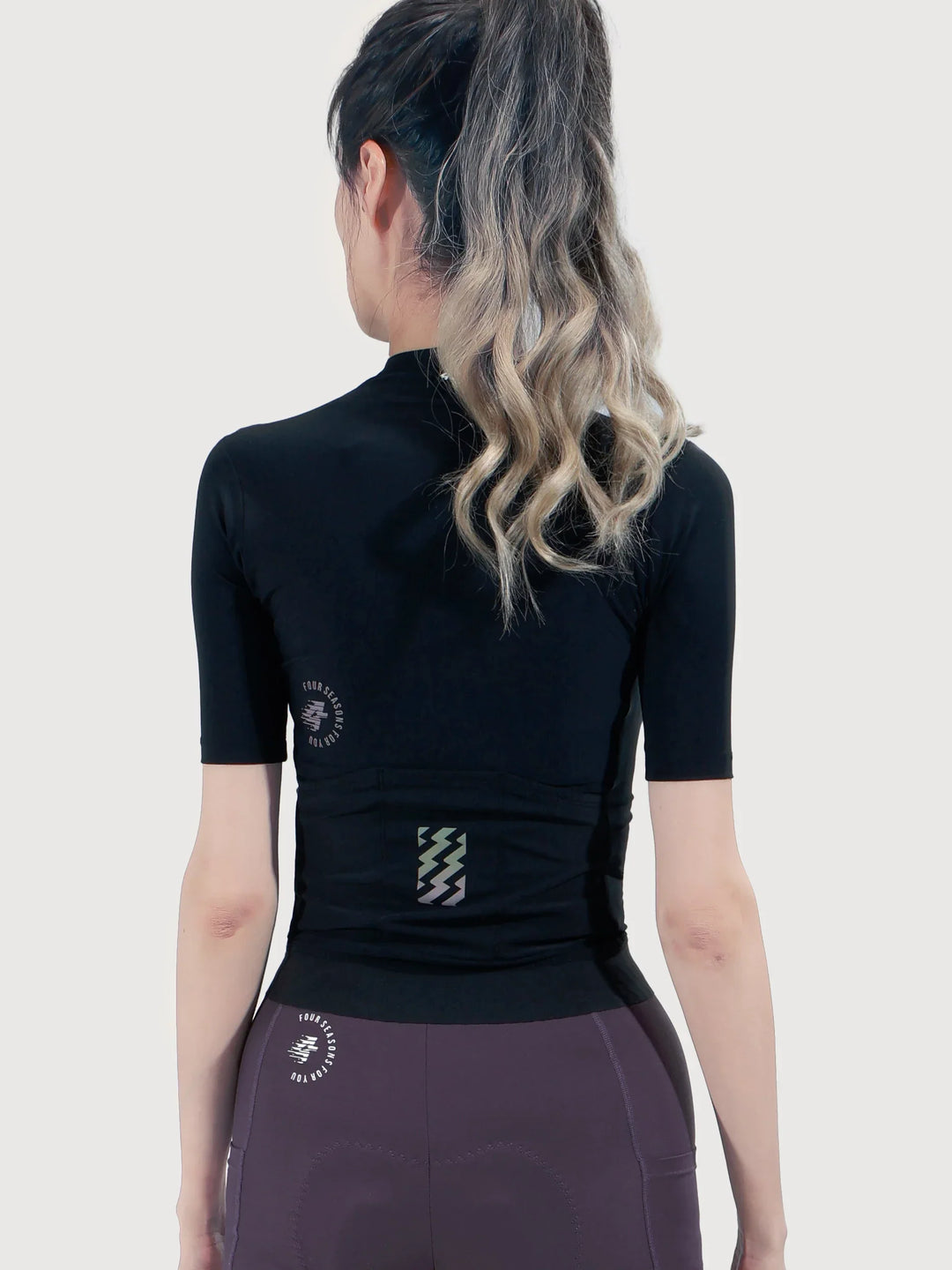Melody Woman Cycling Jersey - Black