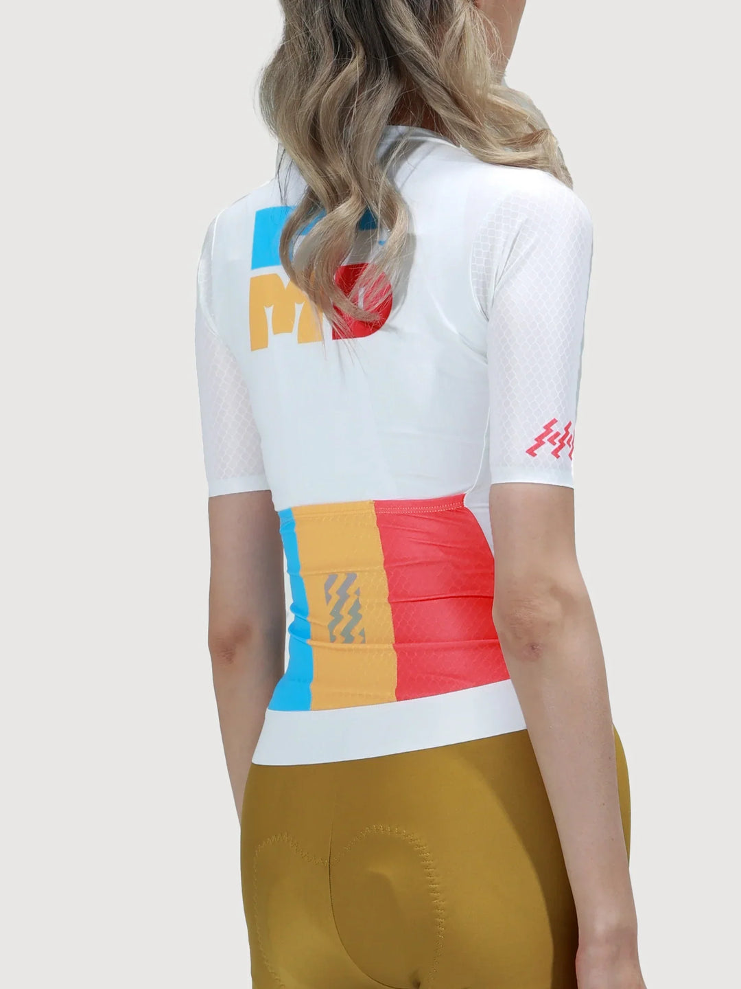 Mirage Unisex Cycling Jersey - White