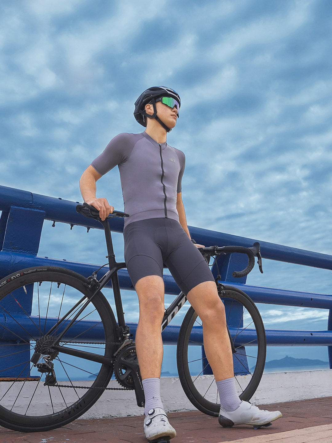 Mody Men Cycling Jersey - Mody Purple