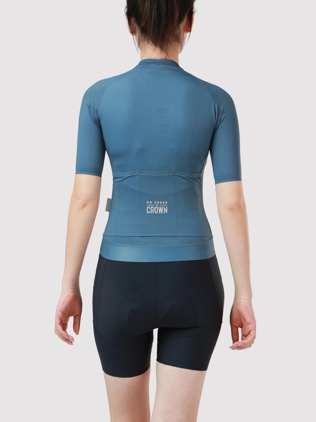 Neon Women Cycling Jersey - Neon Blue