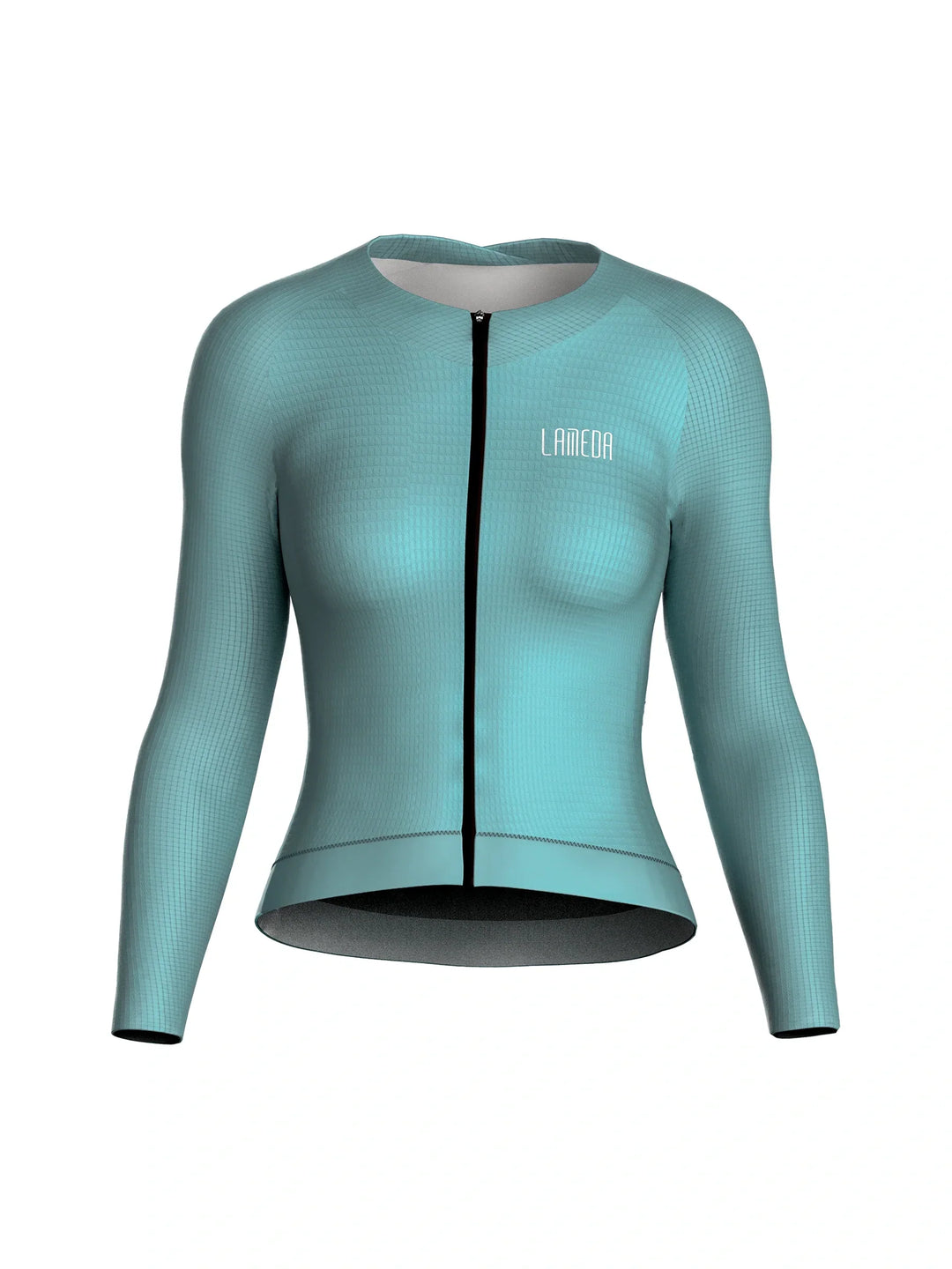 Neon Women Cycling Jersey Long Sleeve - Neon Green