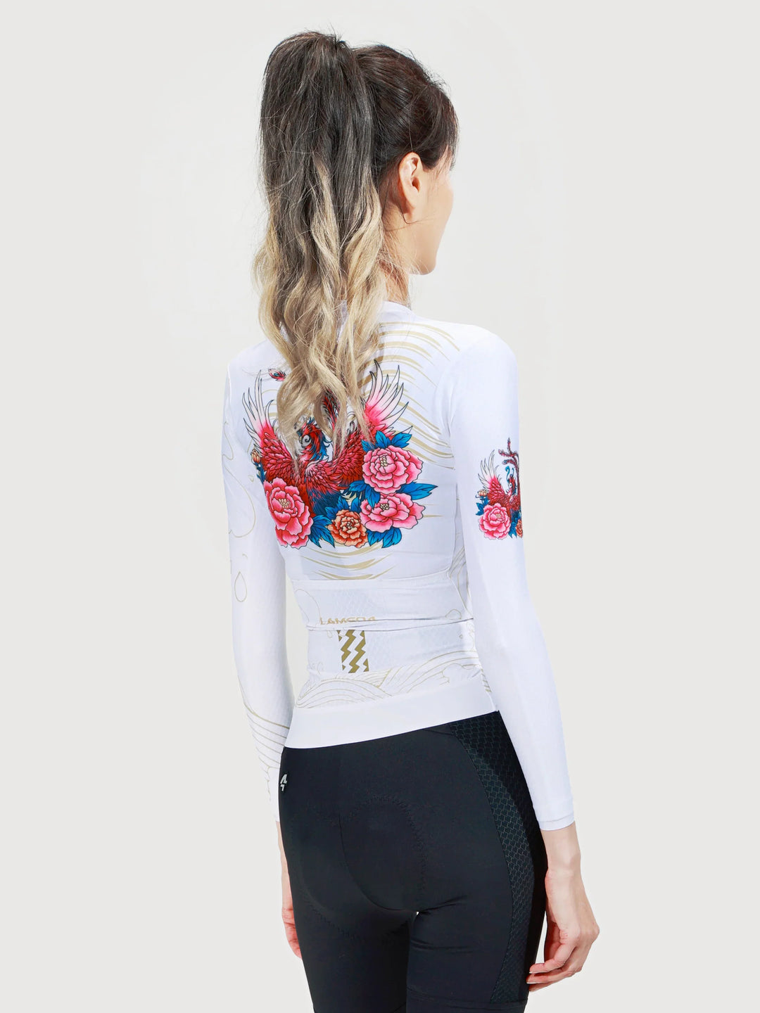 Phoenix Waltz Women's Cycling Jersey Long Sleeve - White