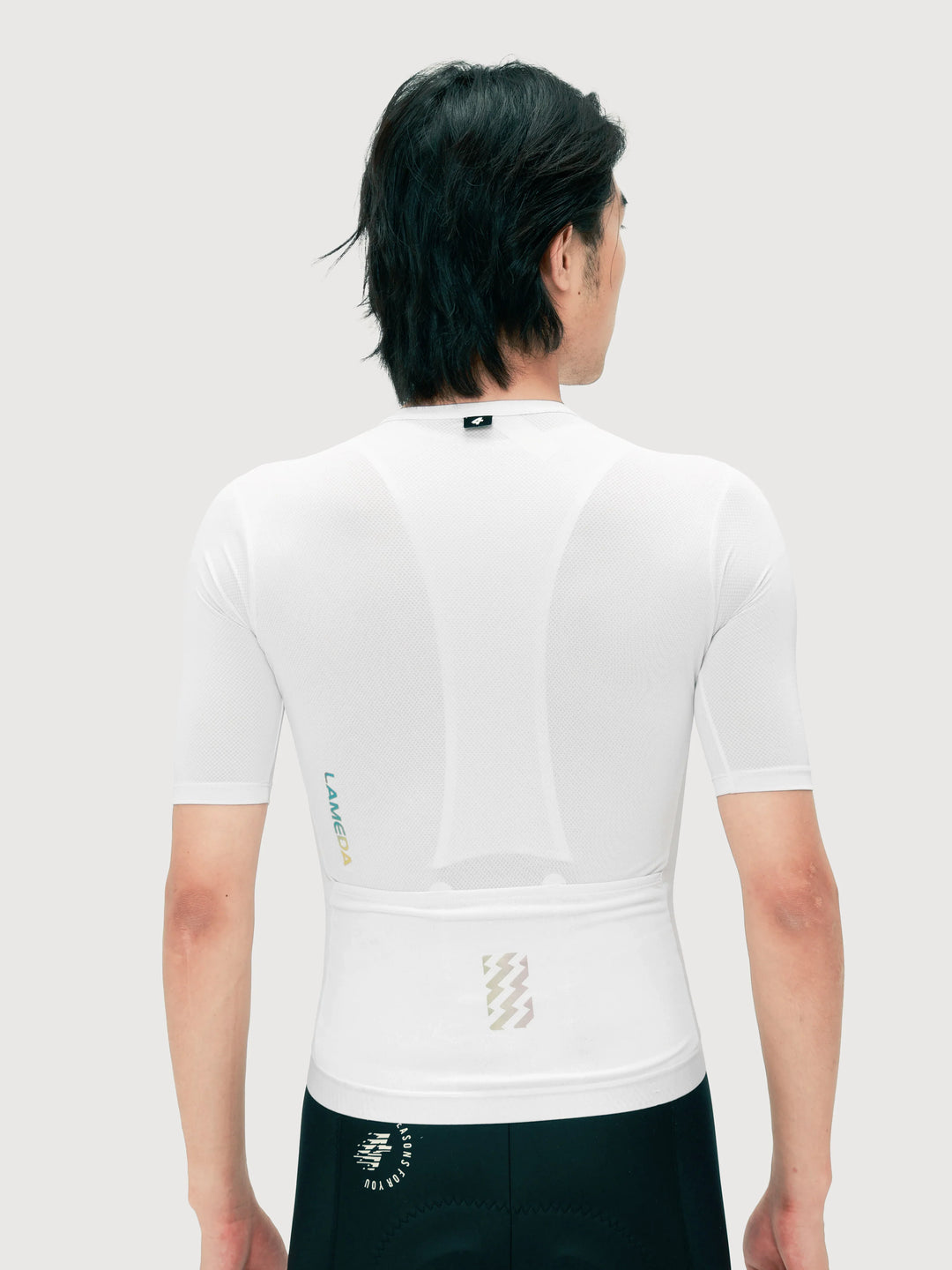 Realm Men Cycling Jersey - White