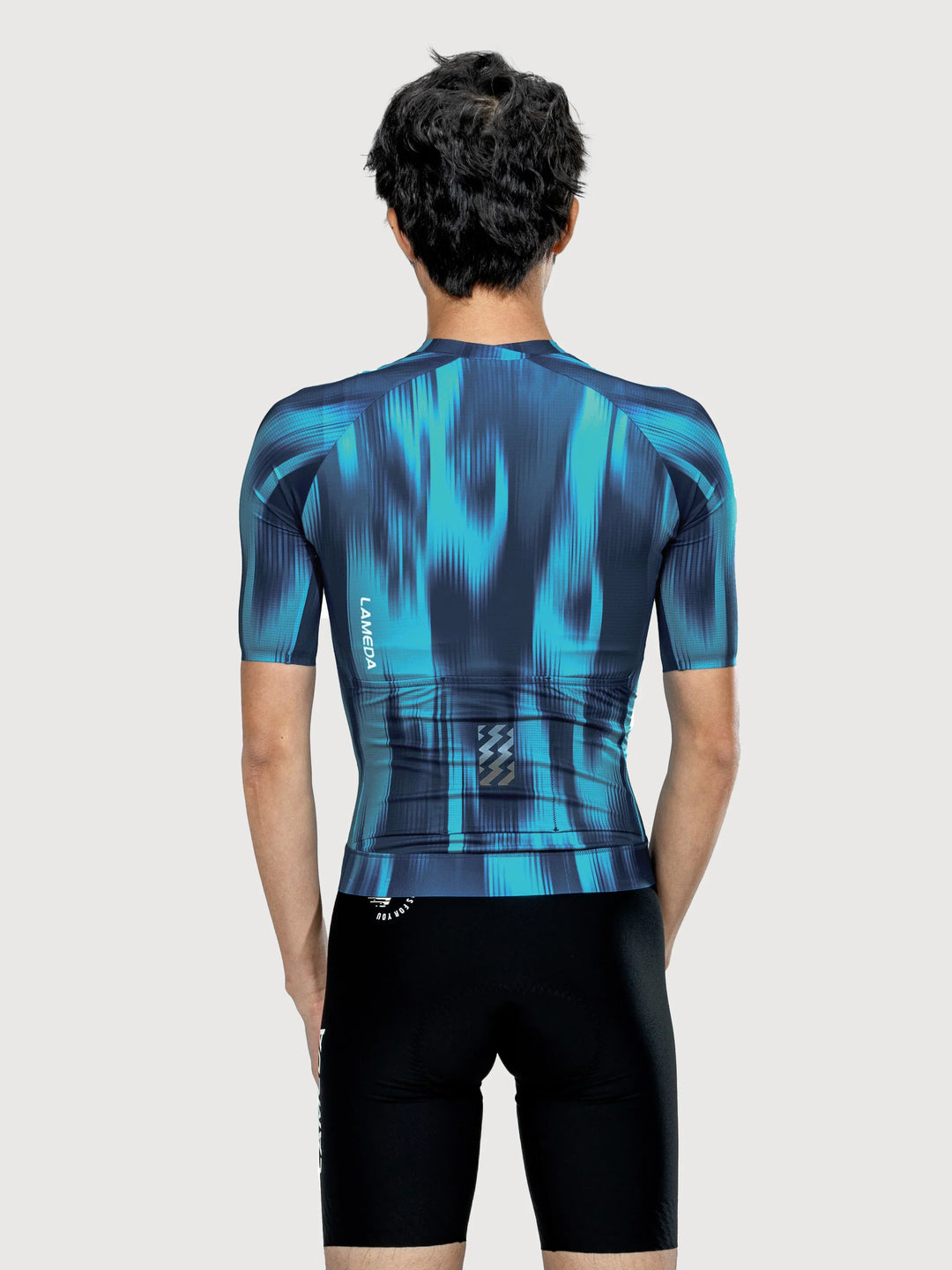 Silhouette Men Cycling Jersey - Halo Blue