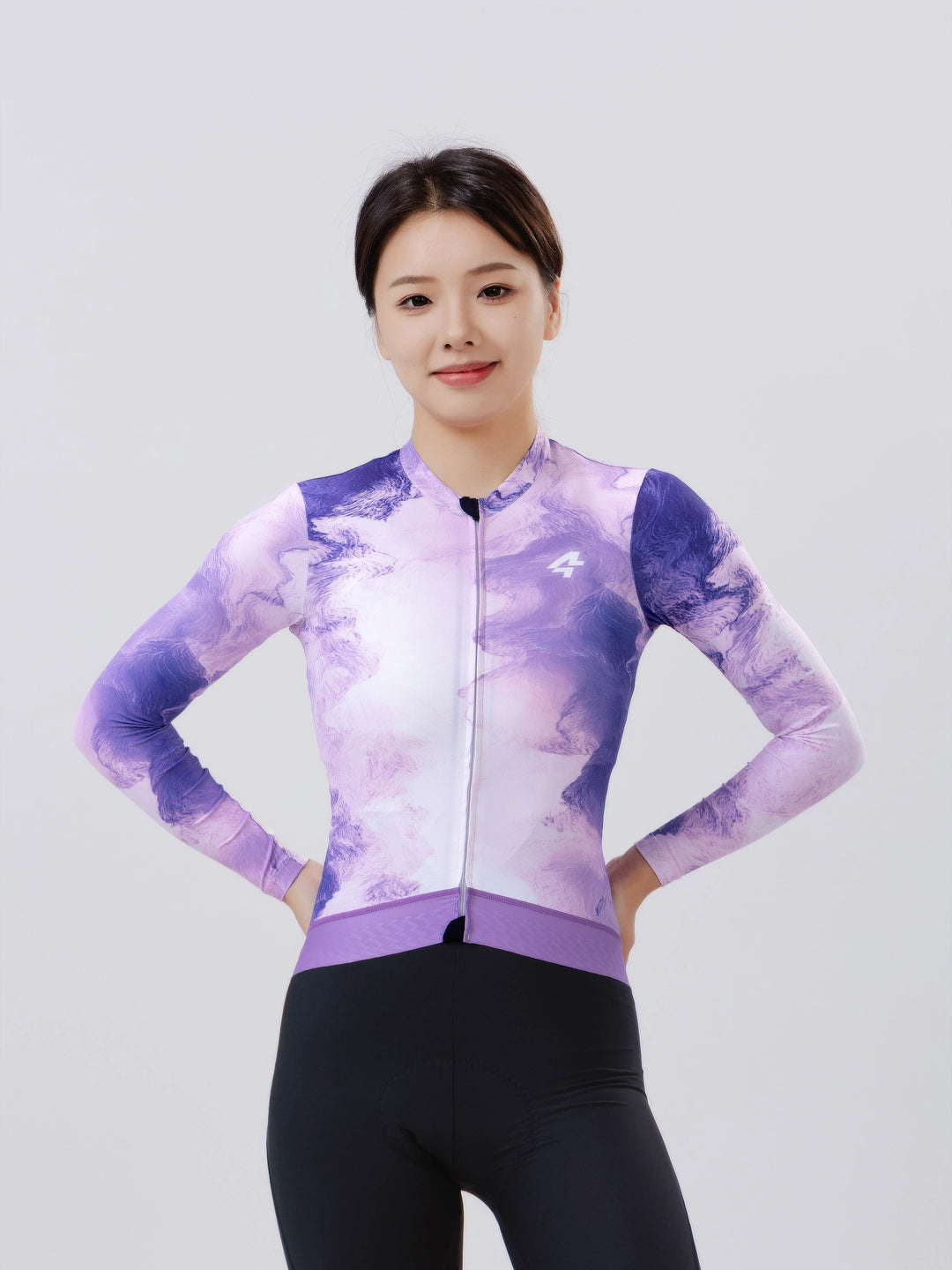 Slumber Women Cycling Jersey Long Sleeve