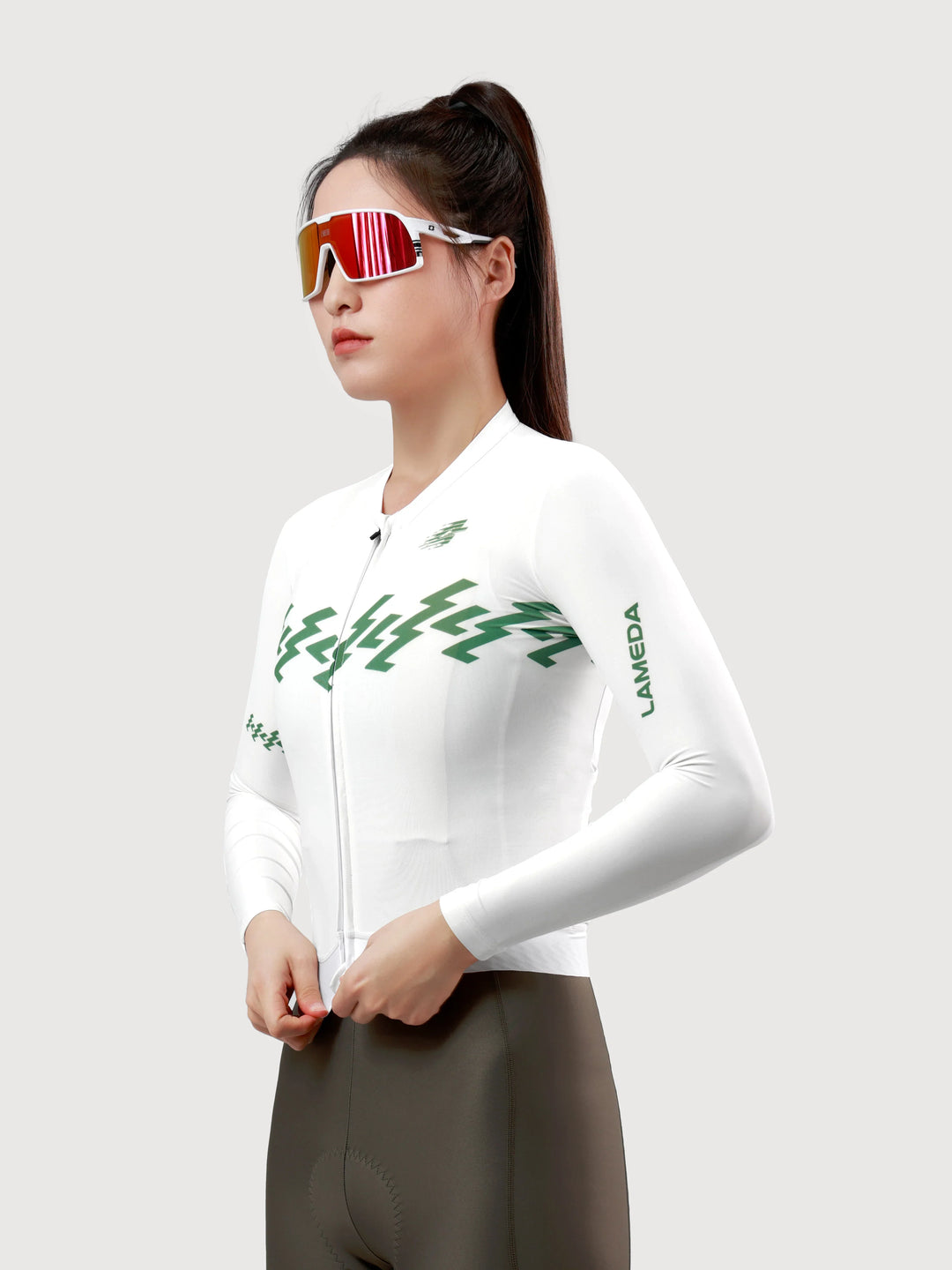 Slumber Women Cycling Jersey Long Sleeve