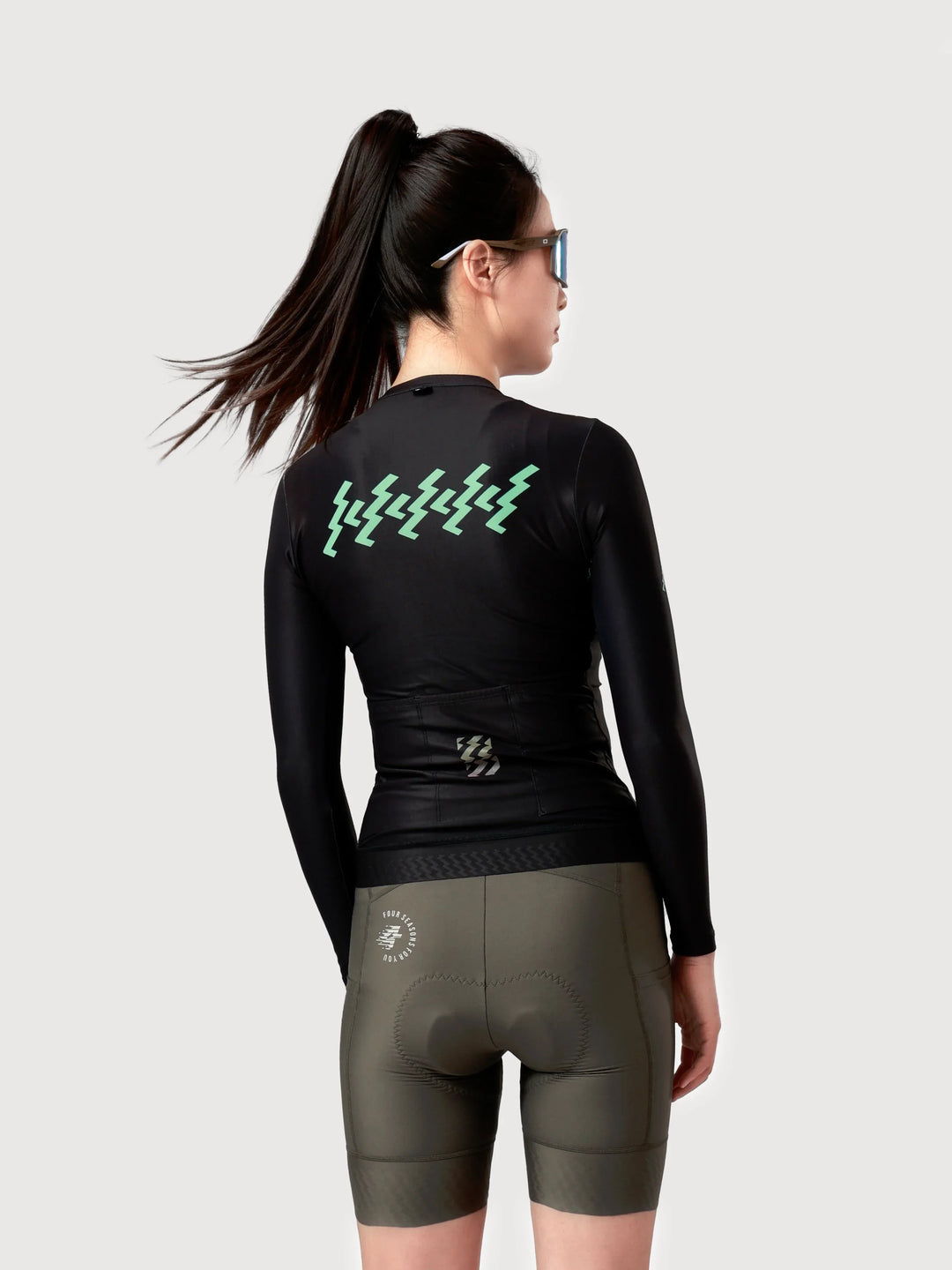 Slumber Women Cycling Jersey Long Sleeve