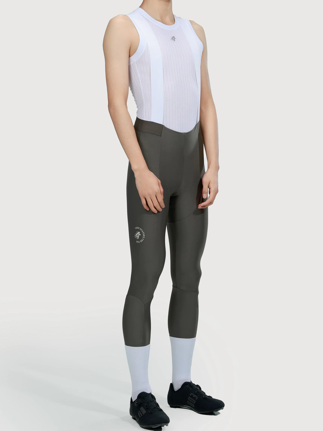 Storm Men Cycling Bib Pants - Gray Green