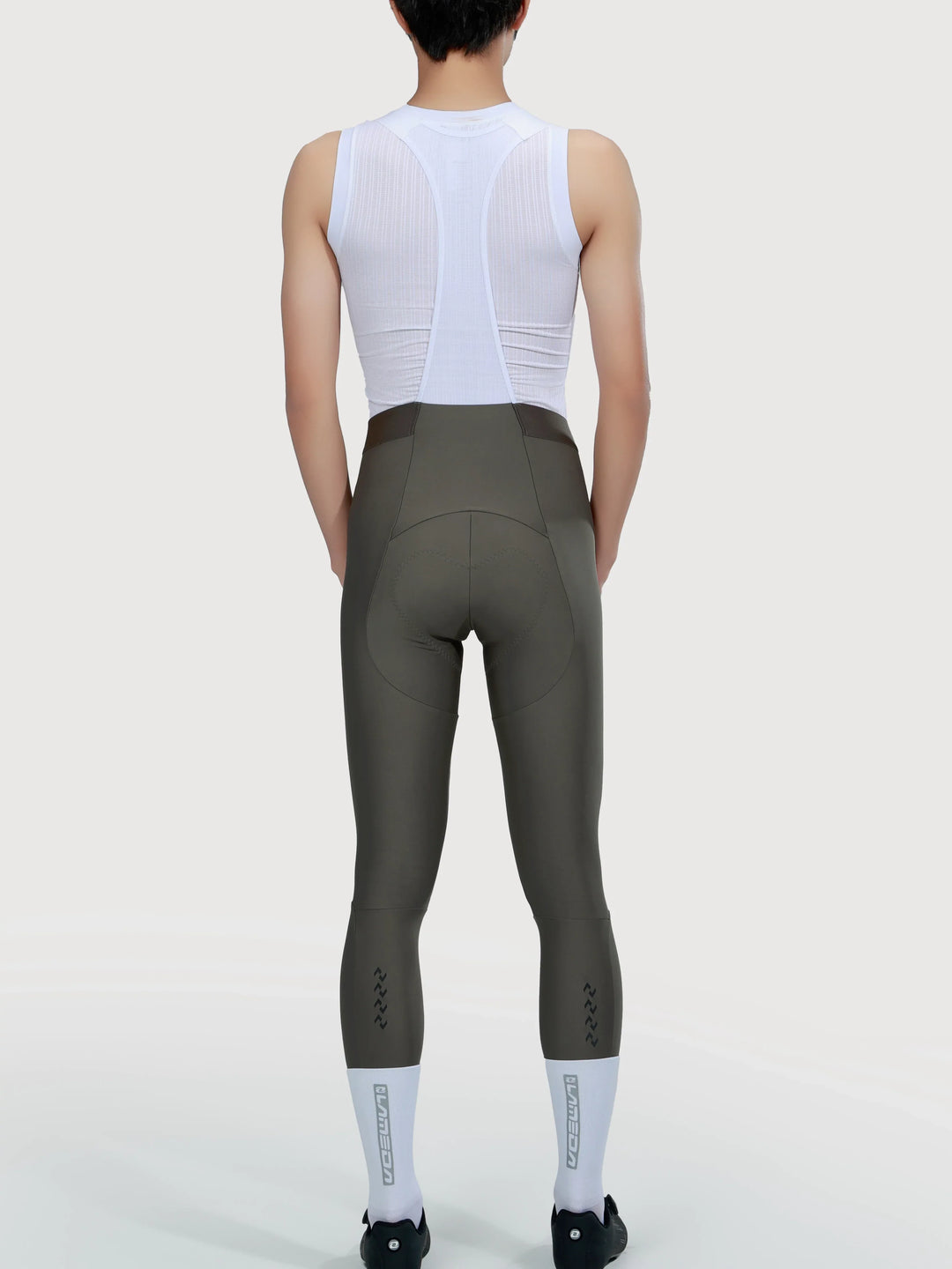 Storm Men Cycling Bib Pants - Gray Green