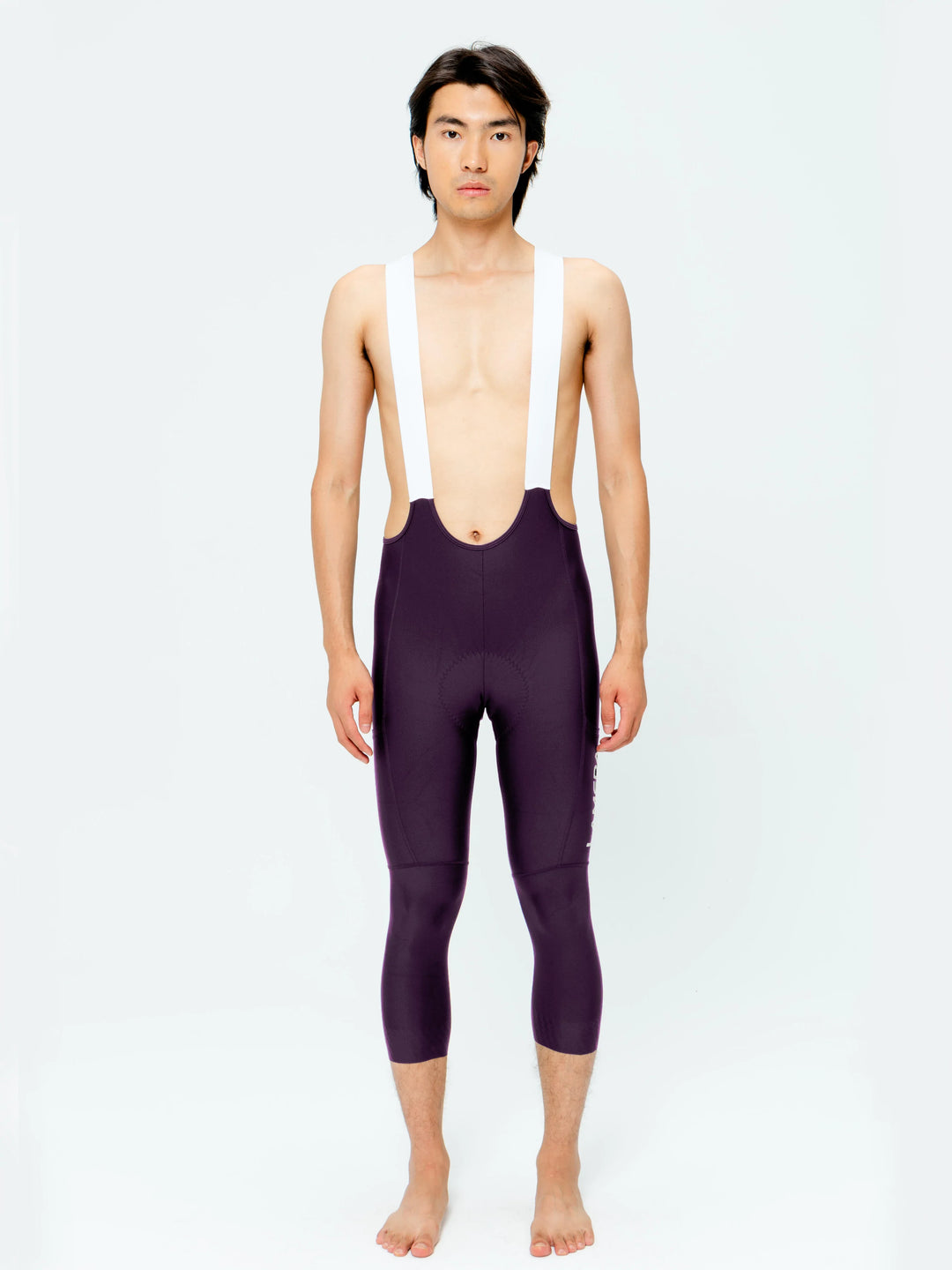 Summit Men Cycling Bib Pants 3/4 Capris - Meadow Purple