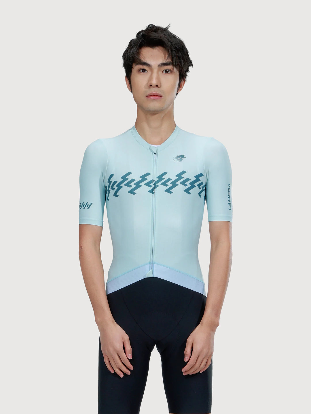 Verde Men Cycling Jersey - Mediterranean Blue