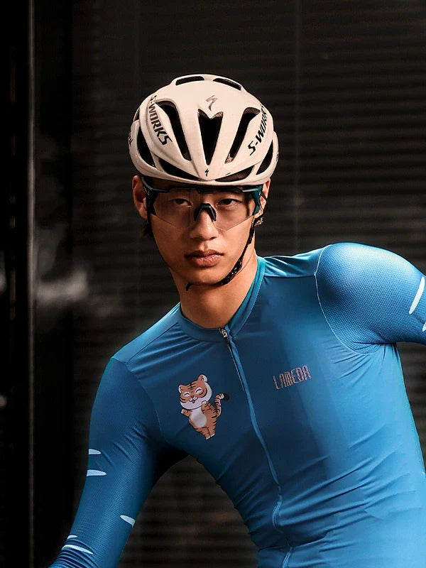 Photochromic Cycling Sunglasses LS350 - Black Anti-Fog+