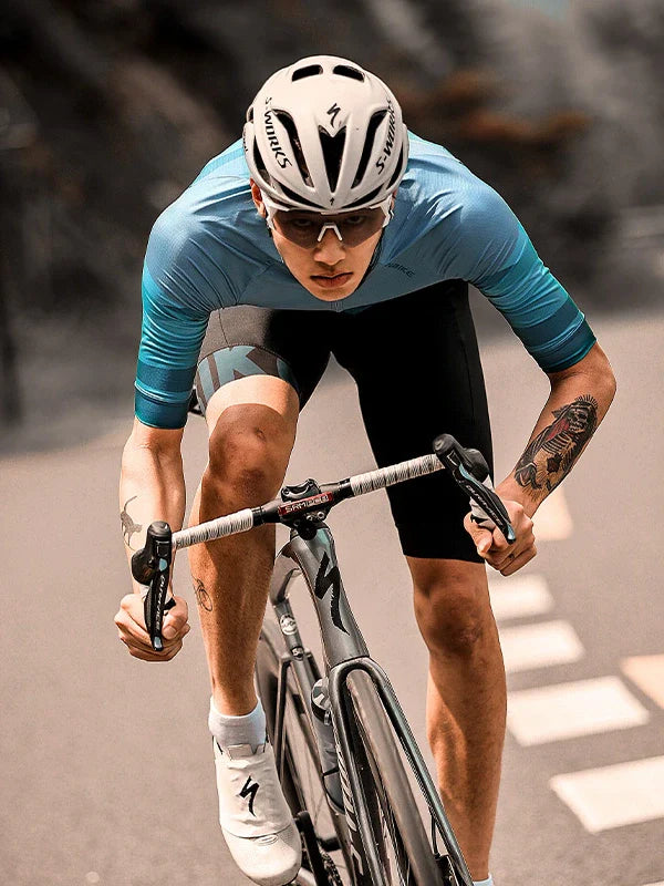 Photochromic Cycling Sunglasses LS350 - White Anti-Fog+